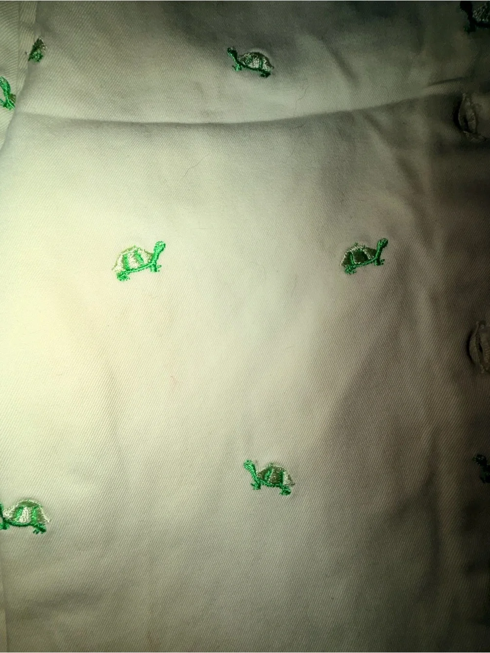 GAP Yellow Dress with Green Turtle Embroidery
